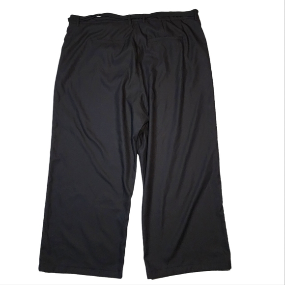 ModCloth Wide Leg Pants Black Size 24X Large - Picture 3 of 5